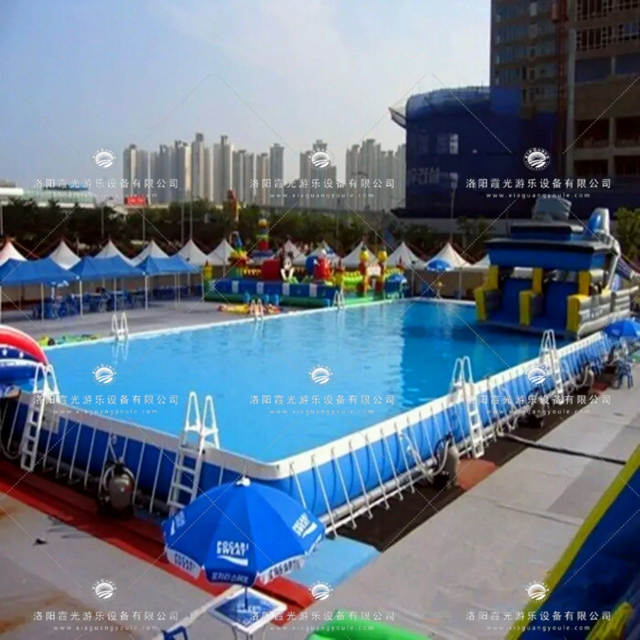 重庆支架泳池